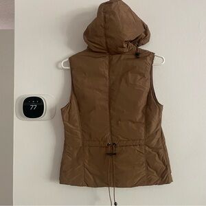MaxMara Brown Utility Vest for Outdoor Activities size 2